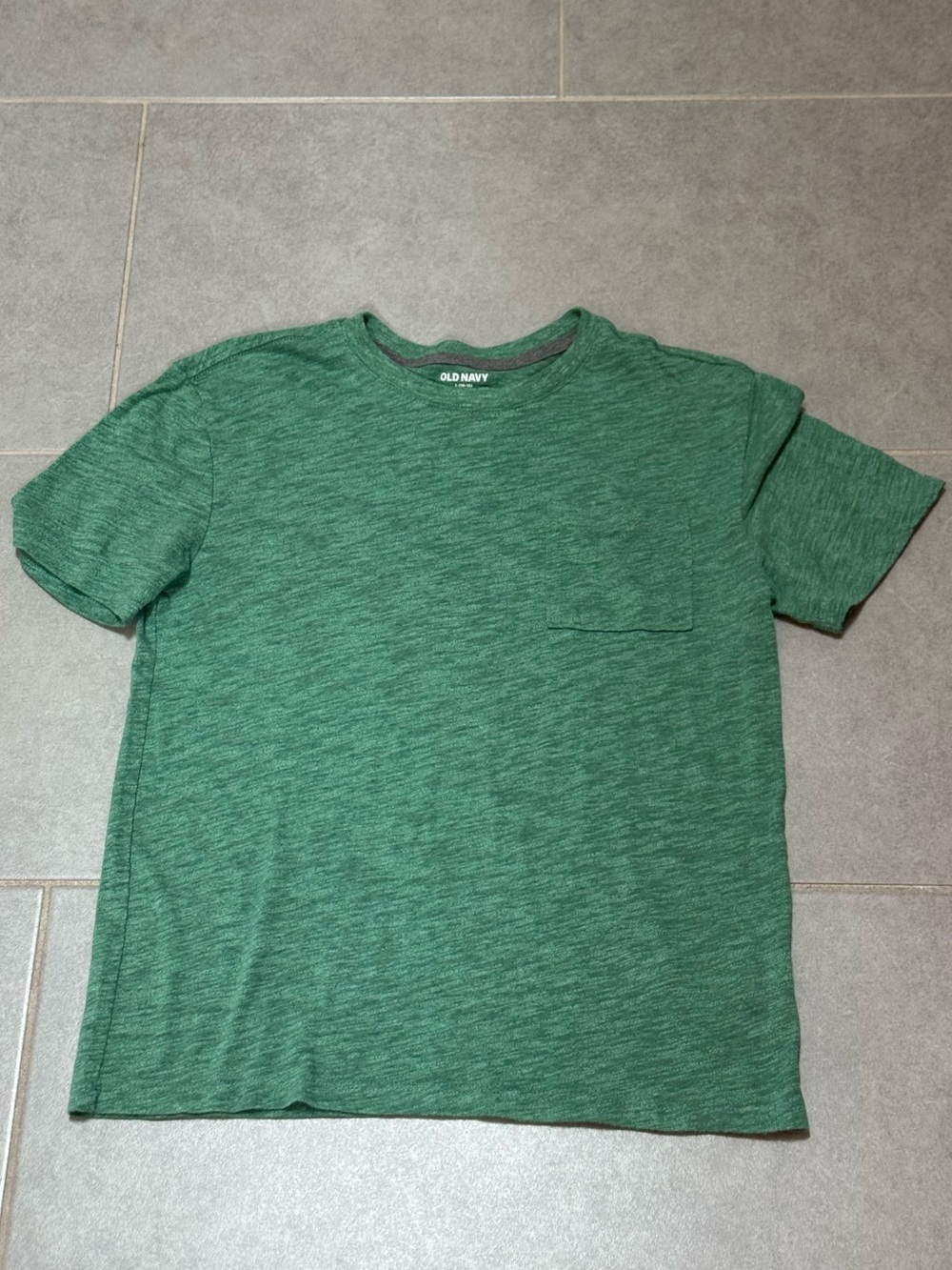 Old Navy Green Heather Short Sleeve Pocket Tee ✨5 for $15!✨